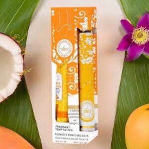Fragrance Temptation Women's Perfume Set - Orange